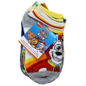 Wholesale - 6pk PAW PATROL RESCUE SQUAD NS SOCKS SIZE 4-6, UPC: 193159120504
